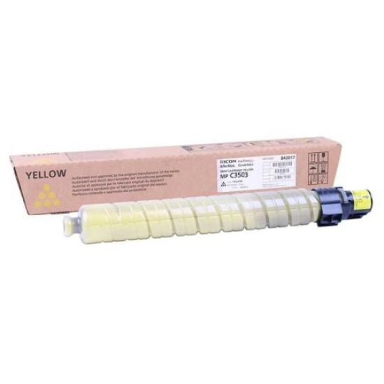 Ricoh C3503 Sarı Orjinal Toner - MP-C 3003-3004-3503-3504-4504-5504 (841818) (T8135) Ricoh C3503 Sarı Orjinal Toner - MP-C 3003-3004-3503-3504-4504-5504 (841818) (T8135)
