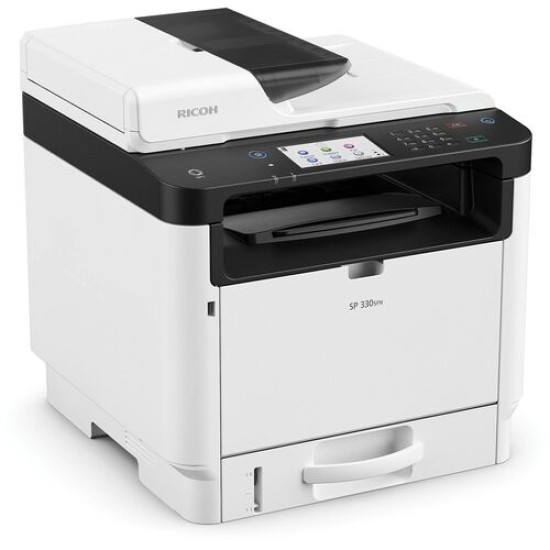 Ricoh SP330sfn Mono Lazer A4 MFP Yazıcı + Fotokopi + Tarayıcı + Faks + Network (T16156)