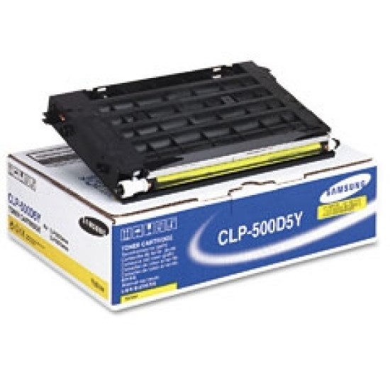 Samsung CLP-500D5Y/SEE Sarı Orjinal Toner - CLP500 / CLP550 (T3399)