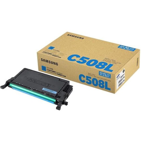 Samsung CLT-C508L /SEE Mavi Orjinal Toner - CLP-620 / CLP-670 (T15839) Samsung CLT-C508L /SEE Mavi Orjinal Toner - CLP-620 / CLP-670 (T15839)