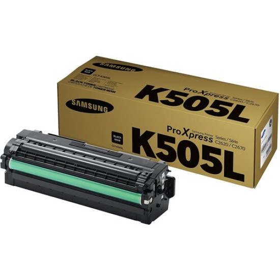 Samsung CLT-K505L Siyah Orjinal Toner - SL-C2620DW (T14837)