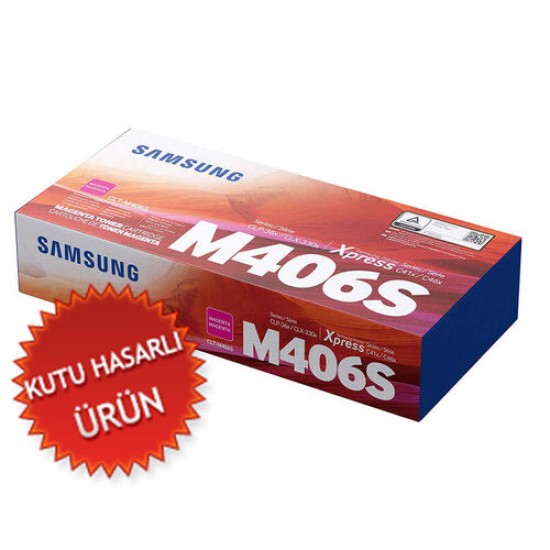 Samsung CLT-M406S/ELS Kırmızı Orjinal Toner - CLP-365 (C) (T15343) Samsung CLT-M406S/ELS Kırmızı Orjinal Toner - CLP-365 (C) (T15343)