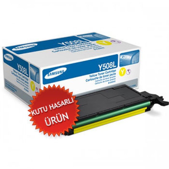 Samsung CLT-Y508L/SEE Sarı Orjinal Toner - CLP-620 / CLP-670 (C) (T6776) Samsung CLT-Y508L/SEE Sarı Orjinal Toner - CLP-620 / CLP-670 (C) (T6776)