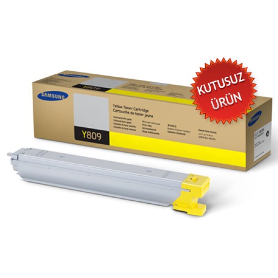 Samsung CLT-Y809S Sarı Orjinal Toner - CLX-9201 / CLX-9251 (U) (T6652) Samsung CLT-Y809S Sarı Orjinal Toner - CLX-9201 / CLX-9251 (U) (T6652)