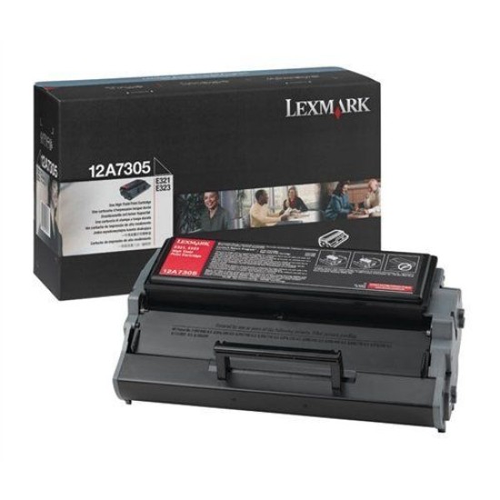 Lexmark 12A7305 Siyah Orjinal Toner - E321 / E323 Lexmark 12A7305 Siyah Orjinal Toner - E321 / E323