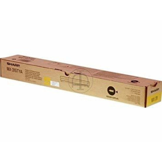 Sharp MX-31GTYA Sarı Orjinal Toner - MX-2600N / MX-2301 (T10670) Sharp MX-31GTYA Sarı Orjinal Toner - MX-2600N / MX-2301 (T10670)