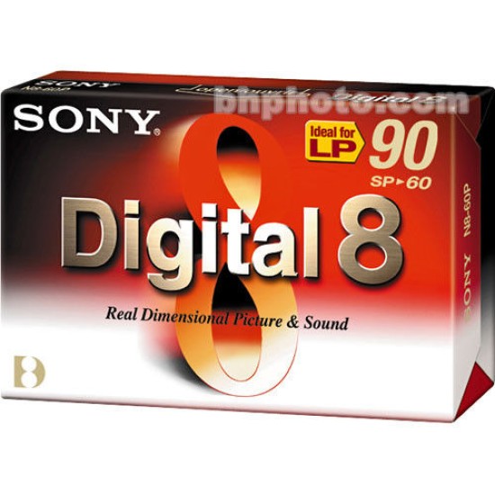 Sony Digital 8 SP-90 N8-60P2 Video Kamera Kaseti Sony Digital 8 SP-90 N8-60P2 Video Kamera Kaseti