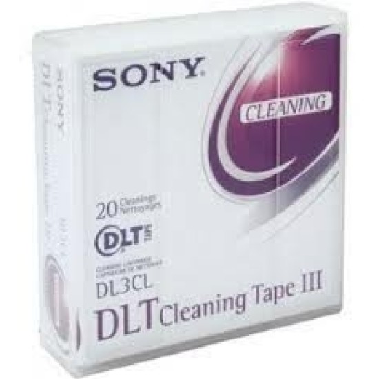 Sony DL3CL, DLT3 ve DLT4 Sürücü Temizleme Kartuşu Sony DL3CL, DLT3 ve DLT4 Sürücü Temizleme Kartuşu