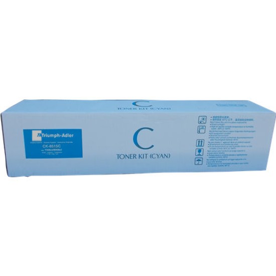 Triumph Adler CK-8515C Mavi Orjinal Toner 7006Ci / 8006Ci (1T02NHCTA0) (T11931)
