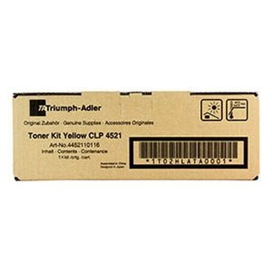 Triumph Adler CLP-4521 Sarı Orjinal Toner 4452110116 Triumph Adler CLP-4521 Sarı Orjinal Toner 4452110116