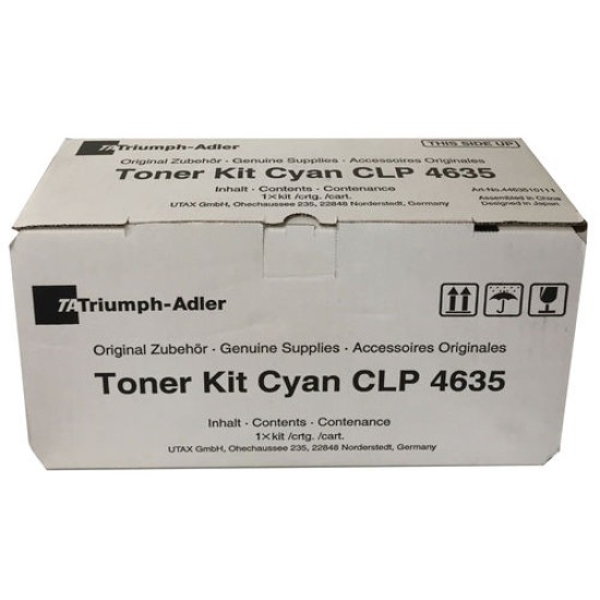Triumph Adler CLP-4635 Mavi Orjinal Toner (4463510111) Triumph Adler CLP-4635 Mavi Orjinal Toner (4463510111)