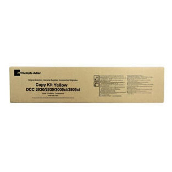 Triumph-Adler DCC-2930, DCC-2935 Sarı Orjinal Toner (653010116) (T11958) Triumph-Adler DCC-2930, DCC-2935 Sarı Orjinal Toner (653010116) (T11958)