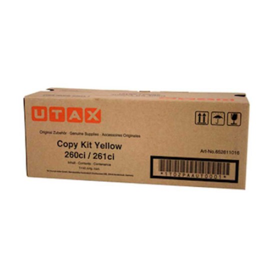 Utax 652611116 Sarı Orjinal Toner - 260ci / 261ci Utax 652611116 Sarı Orjinal Toner - 260ci / 261ci