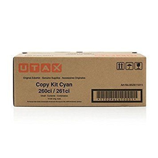 Utax 652611111 Mavi Orjinal Toner - 260ci / 261ci Utax 652611111 Mavi Orjinal Toner - 260ci / 261ci