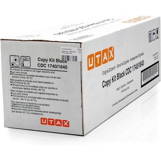 Utax 654010010 Siyah Orjinal Toner - DCC-2740 / DCC-2840 Utax 654010010 Siyah Orjinal Toner - DCC-2740 / DCC-2840