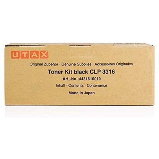 Utax CLP-3316 Siyah Orjinal Toner (4431610010) Utax CLP-3316 Siyah Orjinal Toner (4431610010)