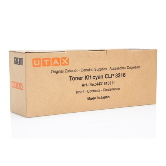 Utax CLP-3316 Mavi Orjinal Toner (4431610011) Utax CLP-3316 Mavi Orjinal Toner (4431610011)