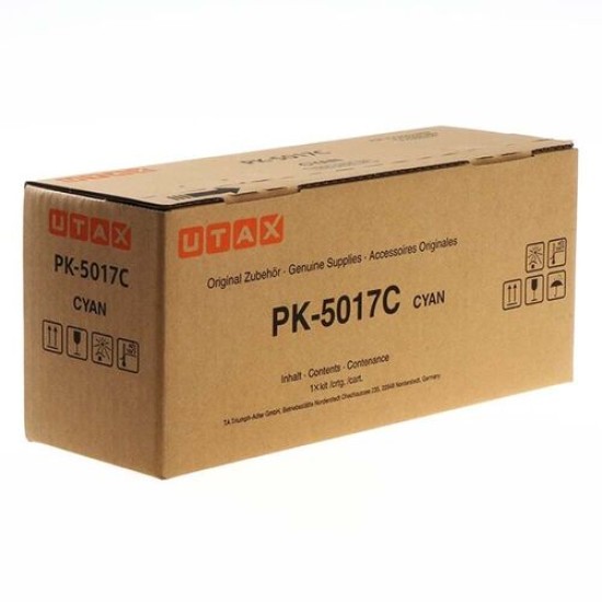 Utax PK-5017C Mavi Orjinal Toner - P-C3062i / P-C3066i Utax PK-5017C Mavi Orjinal Toner - P-C3062i / P-C3066i