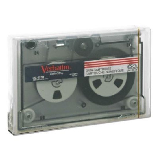 Verbatım SLR1 QIC 120-150 DC6250, 250Mb/500Mb, 311m Data Kartuşu Verbatım SLR1 QIC 120-150 DC6250, 250Mb/500Mb, 311m Data Kartuşu