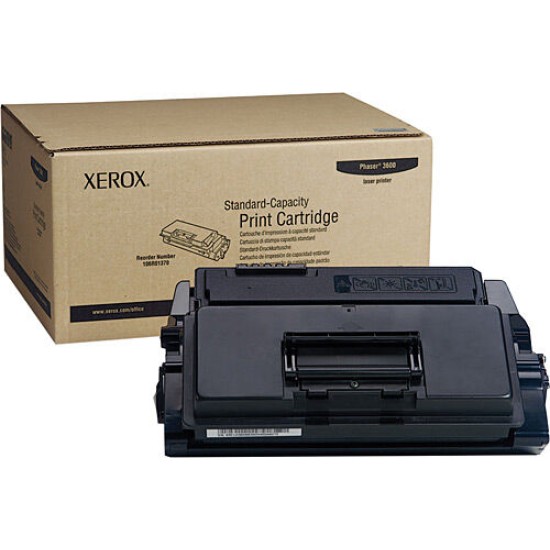 Xerox 106R01370 Siyah Orjinal Toner - Phaser 3600 Xerox 106R01370 Siyah Orjinal Toner - Phaser 3600