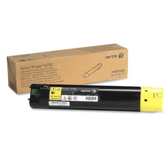 Xerox 106R01509 Sarı Orjinal Toner Yüksek Kapasite - Phaser 6700DN Xerox 106R01509 Sarı Orjinal Toner Yüksek Kapasite - Phaser 6700DN