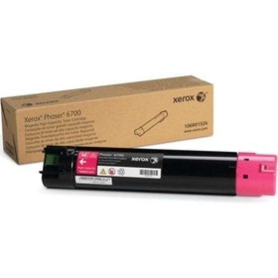Xerox 106R01524 Kırmızı Orjinal Toner Yüksek Kapasite - Phaser 6700 Xerox 106R01524 Kırmızı Orjinal Toner Yüksek Kapasite - Phaser 6700