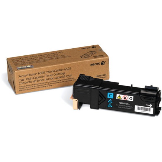 Xerox 106R01594 Mavi Orjinal Toner Yüksek Kapasite - Phaser 6500 (T11677)