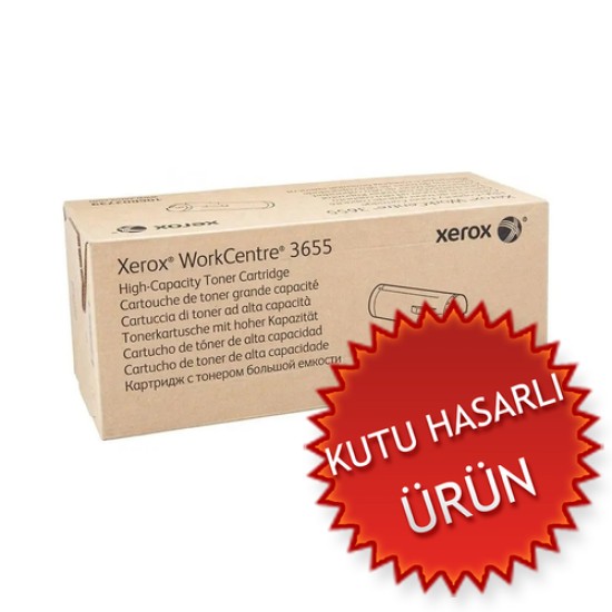 Xerox 106R02739 Orjinal Toner Yüksek Kapasite - Phaser 3655 (C) (T17708)
