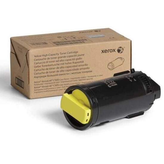 Xerox 106R03883 Sarı Orjinal Toner Yüksek Kapasite - VersaLink C500DN / C505S Xerox 106R03883 Sarı Orjinal Toner Yüksek Kapasite - VersaLink C500DN / C505S