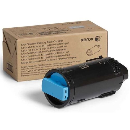 Xerox 106R03908 Mavi Orjinal Toner Standart Kapasite - VersaLink C600DN / C605S Xerox 106R03908 Mavi Orjinal Toner Standart Kapasite - VersaLink C600DN / C605S