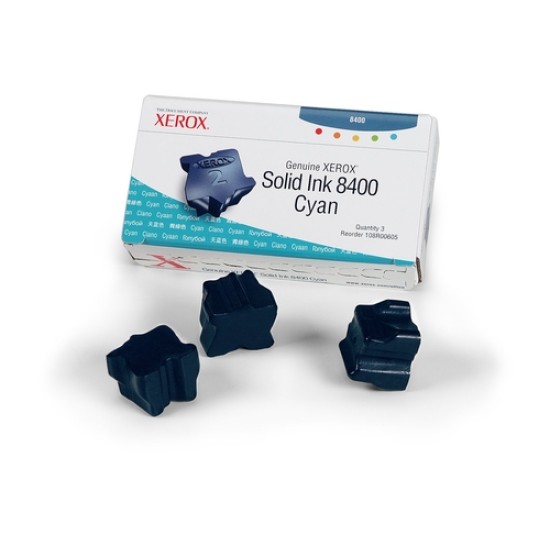 Xerox 108R00605 Mavi Orjinal Toner (3lü Paket) - Phaser 8400 Xerox 108R00605 Mavi Orjinal Toner (3lü Paket) - Phaser 8400