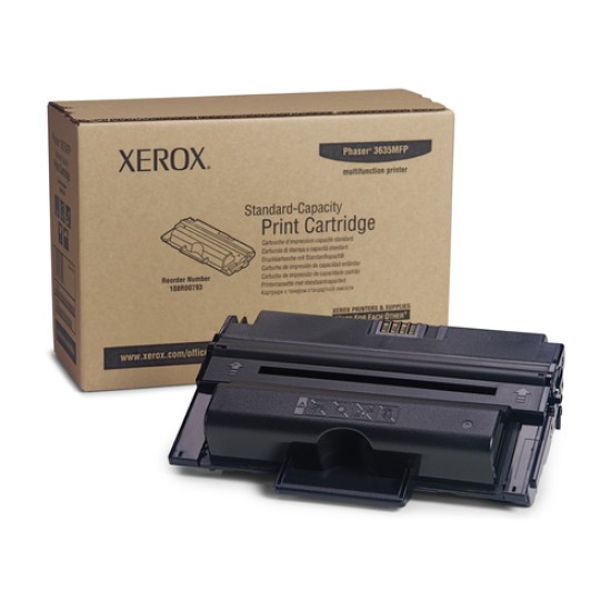 Xerox 108R00793 Siyah Orjinal Toner - Phaser 3635MFP Xerox 108R00793 Siyah Orjinal Toner - Phaser 3635MFP