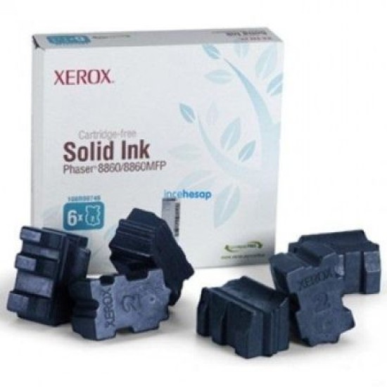 Xerox 108R00817 Mavi Orjinal Toner 6lı Paket - Phaser 8860 Xerox 108R00817 Mavi Orjinal Toner 6lı Paket - Phaser 8860