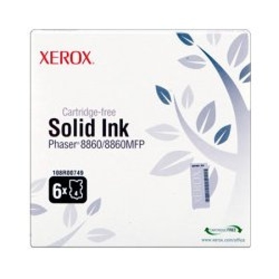 Xerox 108R00820 Siyah Orjinal Toner 6lı Paket - Phaser 8860 Xerox 108R00820 Siyah Orjinal Toner 6lı Paket - Phaser 8860