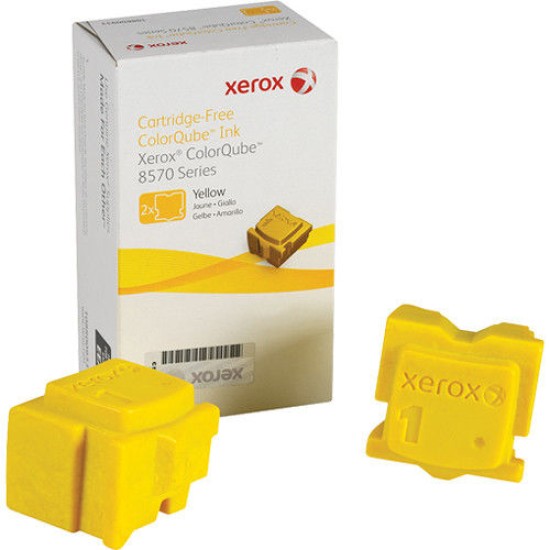 Xerox 108R00928 Sarı Orjinal Kartuş 2li Paket - ColorQube 8570 Xerox 108R00928 Sarı Orjinal Kartuş 2li Paket - ColorQube 8570