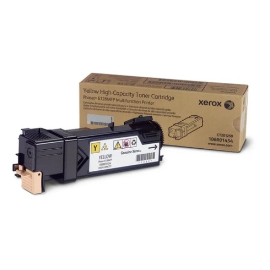 Xerox 106R01454 Sarı Orjinal Toner - Phaser 6128N (T17356)