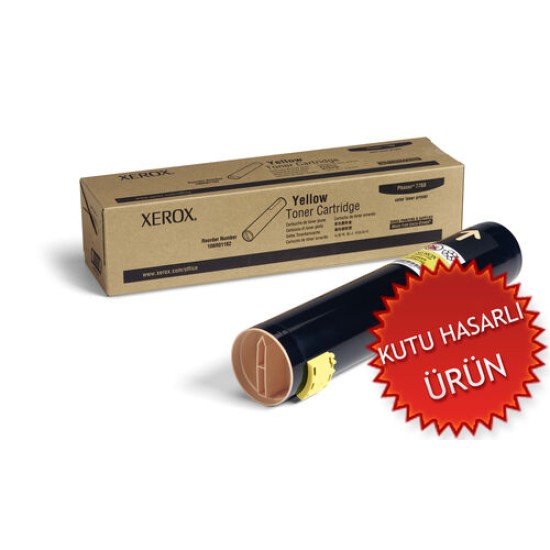 Xerox 106R01162 Sarı Orjinal Toner - Phaser 7760 (C) (T15075)